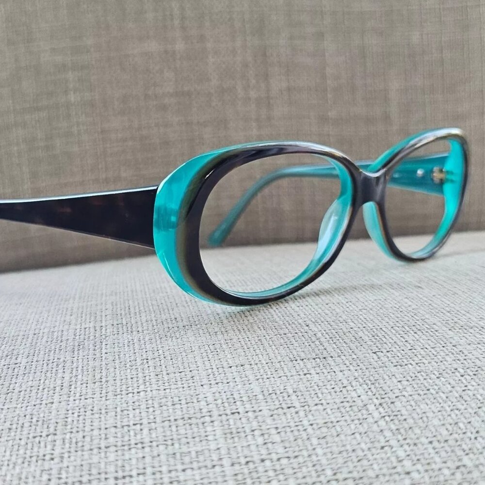 Kate Spade New York Women Eyeglasses/Sunglasses Frame Dark Brown/Blue SINCLAIR/S Kate Spade NY Sinclair/s Sunglasses FRAME Blue Tortoise | eBay main image 4